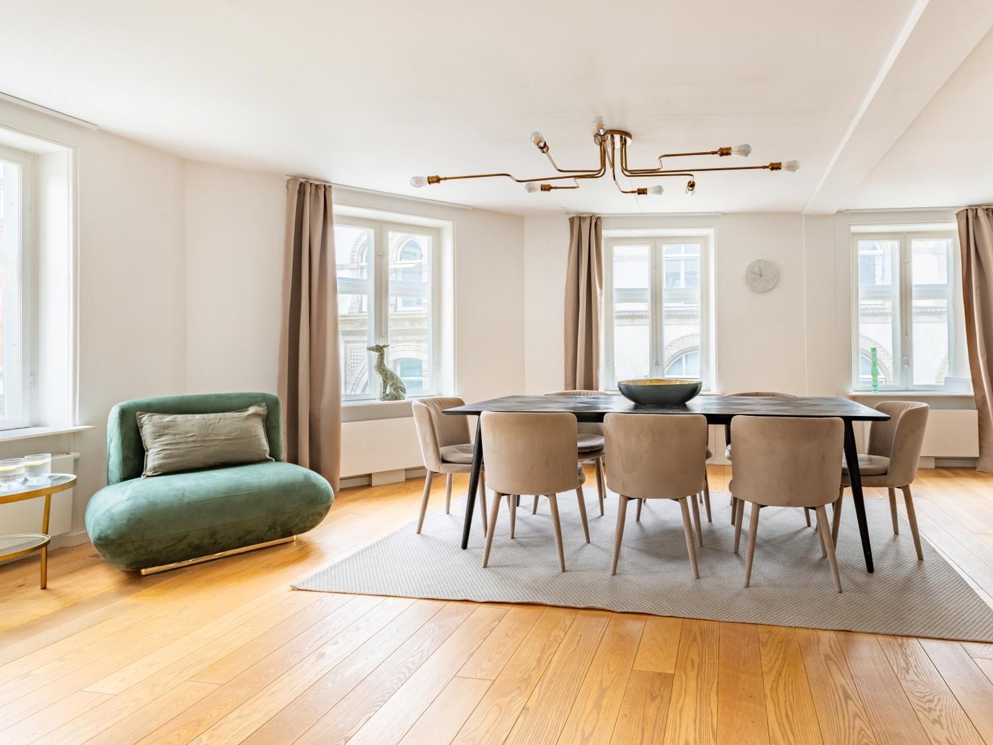 Sanders Regent - Chic Three-Bedroom Apartment Near Central Square Kopenhagen Exterior foto